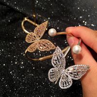 S925 Silver Pin Oversized Butterfly Earrings Luxury Dinner Dress Accessories main image 5