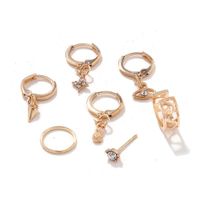 Fashion Alloy Stud Earrings Explosion Style Jewelry Accessories Wholesale main image 6