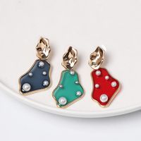 Korean Version Of Round Transparent Earrings Personality Exaggerated Earrings Women Wholesale main image 3