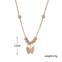 Autumn And Winter New Personality Long Money Chain Metal Butterfly Sweater Chain main image 5
