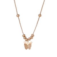 Autumn And Winter New Personality Long Money Chain Metal Butterfly Sweater Chain main image 6