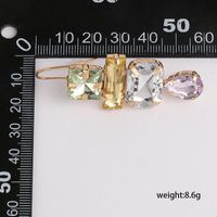 Geometric Acrylic Diamond Earrings Fashion Temperament Earrings Autumn And Winter Models main image 4
