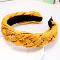 High-grade Cloth Twist Hair Hoop Wide Version Braids Hair Accessories Direct Sales sku image 1