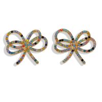 Baub Même Style Alliage Diamant Arc Boucles D'oreilles Coréenne Style Nouvelle Boucles D'oreilles À La Mode Tout-match Boucles D'oreilles Tempérament sku image 6