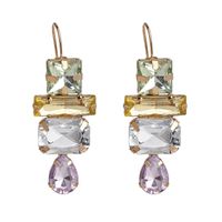 Geometric Acrylic Diamond Earrings Fashion Temperament Earrings Autumn And Winter Models sku image 1