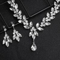 Jewelry Set Simple Diamond Necklace Necklace Earring Set Wholesales Fashion main image 4