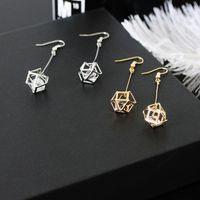 Alloy Spherical Hollow Cubic Zirconia Earrings Wholesales Fashion main image 5