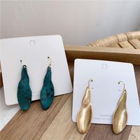 Irregular Frosted Earrings Short Personality Temperament Ear Jewelry Women Wholesales Fashion main image 1