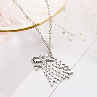 Sweater Chain Song Of Ice And Fire Right Game Stark Wolf Necklace main image 3