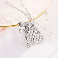 Sweater Chain Song Of Ice And Fire Right Game Stark Wolf Necklace main image 4