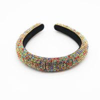New European And American Baroque Full Diamond Color Luxury Prom Headband Gift Hair Accessories main image 5