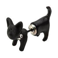 Simple Style Animal Plating Alloy Artificial Gemstones Earrings Ear Studs sku image 1
