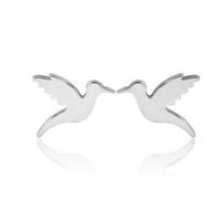 Wholesale Jewelry 1 Pair Fashion Flying Bird Alloy Ear Studs main image 2