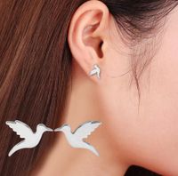 Bijoux En Gros 1 Paire Mode Vol D'oiseau Alliage Boucles D'oreilles main image 4