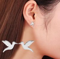 Wholesale Jewelry 1 Pair Fashion Flying Bird Alloy Ear Studs main image 4