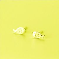 Simple And Cute Fish Earrings main image 5