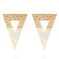 Color Matching Acrylic Earrings Alloy Earrings Simple Fashion Accessories Women main image 4