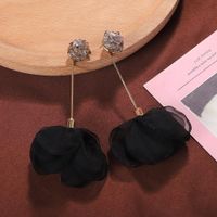 Spinning Earrings Alloy Resin Pearl Earring Accessories Wholesale main image 4