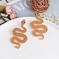 New Snake Earring Fashionable Wild Bead Earrings main image 4