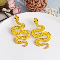 New Snake Earring Fashionable Wild Bead Earrings main image 6