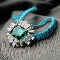 Wholesale Jewelry Luxury Diamond Woven With Women's Bracelet main image 5