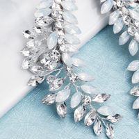 Explosion Style Hair Clip Handmade Diamond Edge Clip Bride Wedding Dress With Jewelry main image 4