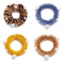 Imitation Rabbit Hair Circle Chic Style Wild Plush Hair Rope Hair Rope Korean Hair Accessories main image 6