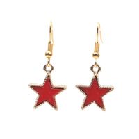 Pentagram Earrings Jewelry Wholesale Star Earrings main image 4