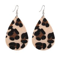 New Retro Earring Creative Leopard Print Earrings For Women sku image 1