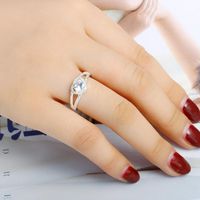 Diamond Love Ring Ring Flash Diamond Wedding Jewelry Wholesale main image 6