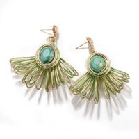 New Alloy Gem Earrings Female Fashion Tassel Earrings main image 5