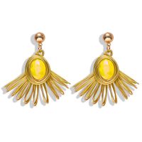 New Alloy Gem Earrings Female Fashion Tassel Earrings main image 6