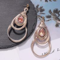 New Alloy Resin Geometric Earrings Women&#39;s Earrings Wholesale main image 5