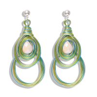 New Alloy Resin Geometric Earrings Women&#39;s Earrings Wholesale main image 6