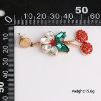 53034 Kirsch Ohrringe Japanische Und Koreanische Mode Persönlichkeit Perlen Diamant Lange Ohrringe Europäische Und Amerikanische Übertriebene Temperament Ohrringe main image 6