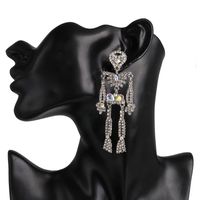53024 Jujia Selbst Produzierte Und Selbst Verkaufte Ohrringe Europäische Und Amerikanische Mode Halloween-diamant Ohrringe Schädel Ohrringe Schmuck main image 6