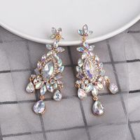 New Style Micro Stud Earrings Geometric Water Drop Earring Fashion Delicate Jewelry Wholesale main image 5