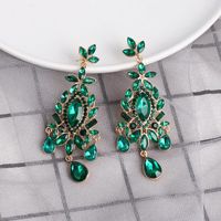 New Style Micro Stud Earrings Geometric Water Drop Earring Fashion Delicate Jewelry Wholesale main image 4