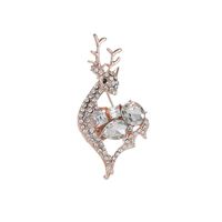 Fawn Brooch Cute Corsage Scarf Scarf Pin Clothing Accessories sku image 1