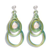 New Alloy Resin Geometric Earrings Women&#39;s Earrings Wholesale sku image 1
