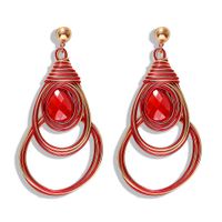 New Alloy Resin Geometric Earrings Women&#39;s Earrings Wholesale sku image 3