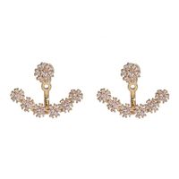 Fashion Simple Earrings Female Geometric Diamond Earrings Hot Earrings sku image 1