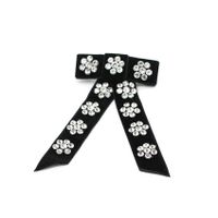 New Korean Fashion Diamond Geometric Bow Tassels Hair Clip Gift Headband main image 4