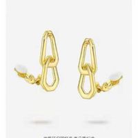 Simple Personality Wild Thick Chain Ear Clip Without Piercing Couple Earrings main image 4