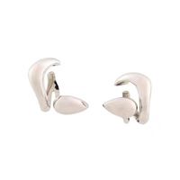 Metal Simple Rattan Wrap Leaves Ear Bone Clip Stud Earrings Open Tail Ring main image 3