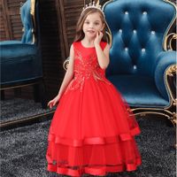 Otoño E Invierno Nuevo Vestido Para Niños Niñas Princesa Larga Pettiskirt Navidad main image 1