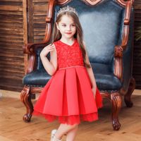 Nuevo Vestido Para Niños Niñas Princesa Pettiskirt Niña De Las Flores Vestido De Novia Vestido De Niños main image 2