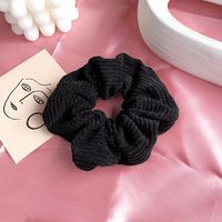 Ponytail Hairstyle Large Intestine Hair Circle Head Rope Hair Rope Retro French Head Jewelry Wholesale sku image 2