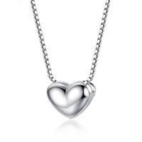 Korean Fashion Simple Heart Pendant Alloy High Quality Necklace Classic Hot Sale Style main image 6