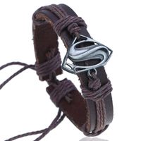 New Retro Woven Leather Bracelet Simple Men And Women Leather Bracelet Jewelry main image 1